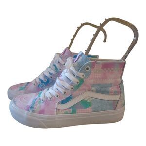 Vans Sk8-Hi Tapered Sunny Days Unisex M7 W8.5 Hi-Top Colorfull Sneakers